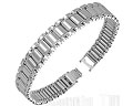 Armband i st�l. L�ngd cirka 21 cm, bredd cirka 11 mm.