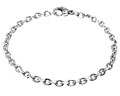 Kedjearmband i st�l. Tjocklek cirka 3 mm.