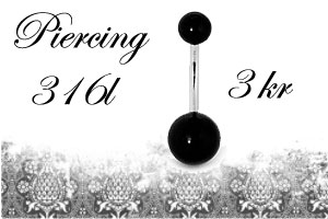 Piercingsmycken online i kirurgiskt st�l (316L)!
