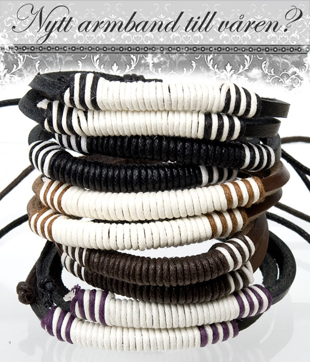 L�derarmband online f�r b�de killar och tjejer