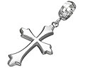 H�ngande kors. M�tt cirka 6 x 2,5 cm.