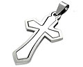 St�lkors med kedja. M�tt cirka 38 x 25 mm.