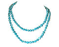 Trendigt p�rlhalsband i odlade s�tvattenp�rlor. P�rlstorlek ca 7 mm.