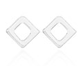 Sm� silver�rh�ngen. M�tt cirka 5x5 mm.
