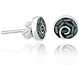 Silver�rh�ngen online. M�tt cirka 7x7 mm.
