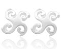 �rh�ngen i silver. M�tt cirka 9x9 mm.