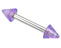 Smycke till piercing. Tjocklek cirka 1,2 mm, l�ngd cirka 8 mm.