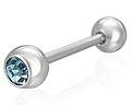 Piercingstav. Tjocklek cirka 1,6 mm, l�ngd cirka 16 mm.