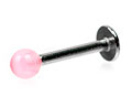 Labret p� n�tet. Tjocklek 1.2 mm, l�ngd 8 mm.