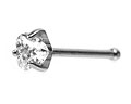Piercing till n�sa. Tjocklek cirka 0.8 mm.