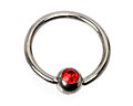 Piercingring online. Kulstorlek 4 mm.