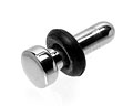 �ronpiercing. Total l�ngd cirka 11 mm.