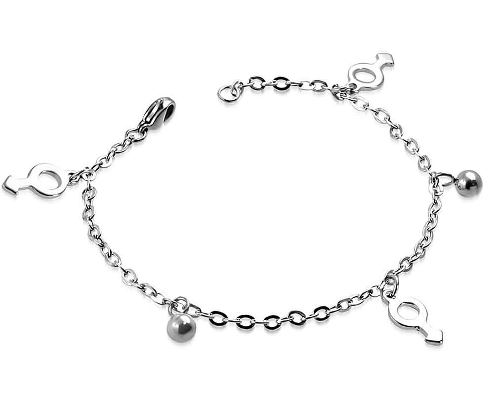 Armband i stål. 