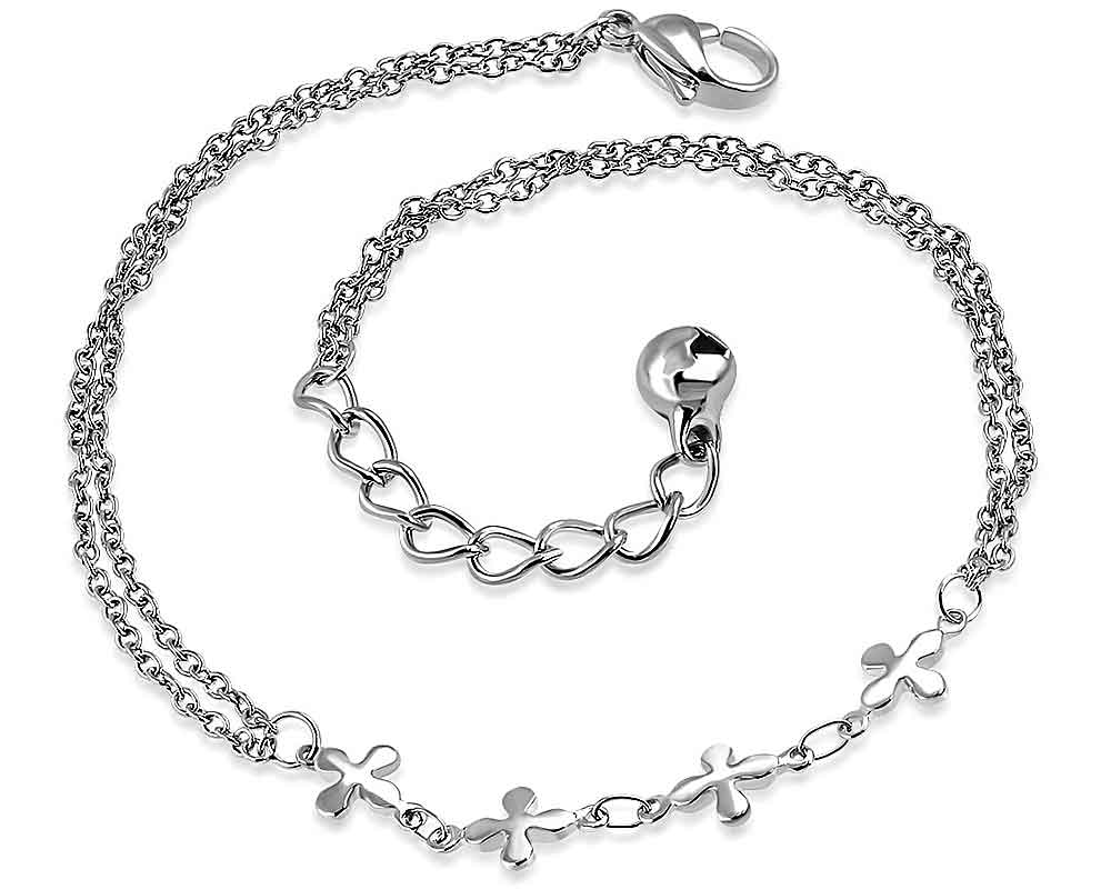 Armband. Längden kan varieras mellan cirka 21-23.5 cm.