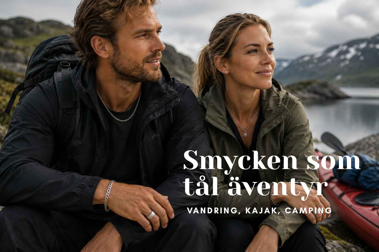 Smycken som tål äventyr - vandring, kajak, camping