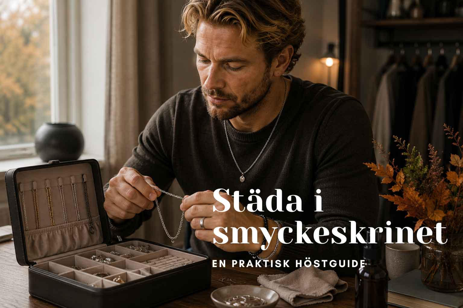 Städa i smyckeskrinet inför hösten - en praktisk guide