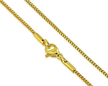 Guldfärgad venetiankedja