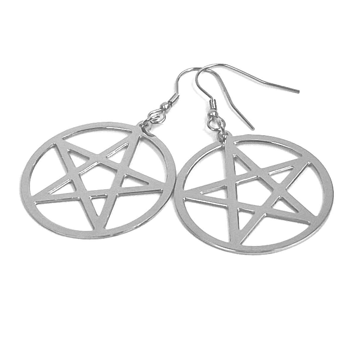 Pentagramörhängen