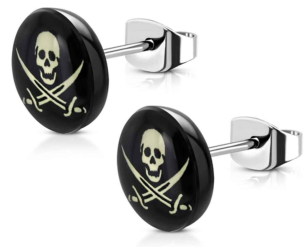 Piratörhängen. 10 mm.