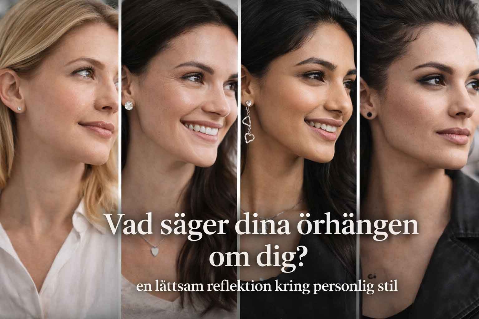 Vad säger dina örhängen om dig? - en lättsam reflektion kring personlig stil