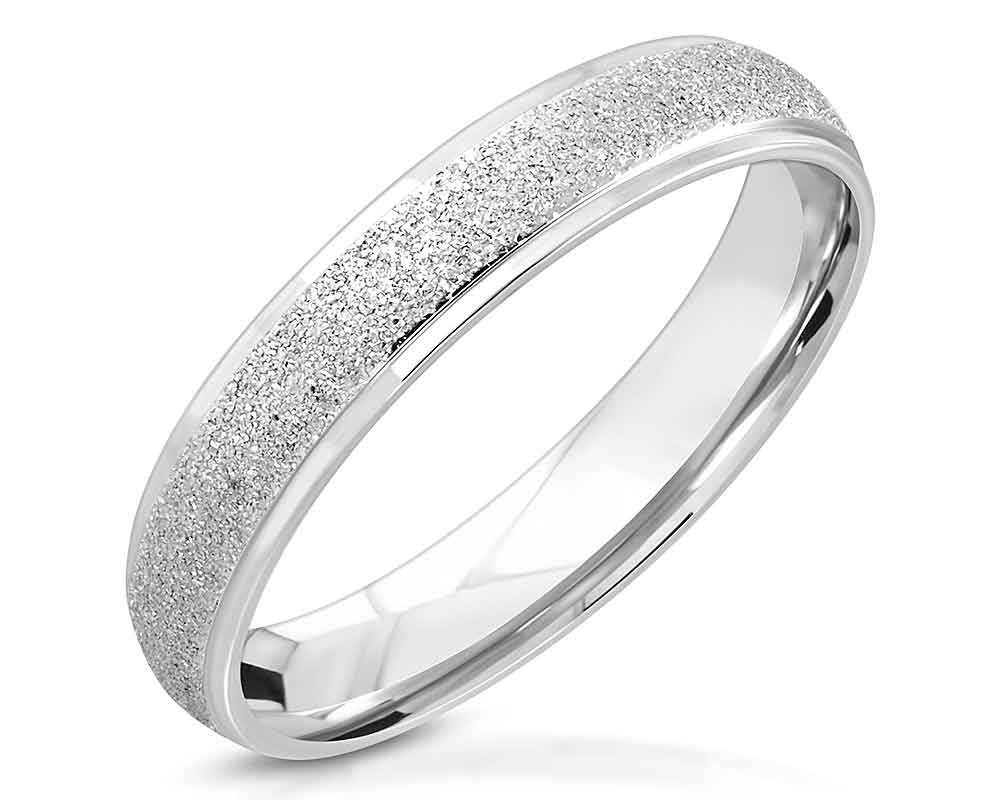 Stålring. Bredd cirka 4 mm, höjd cirka 1,7 mm.