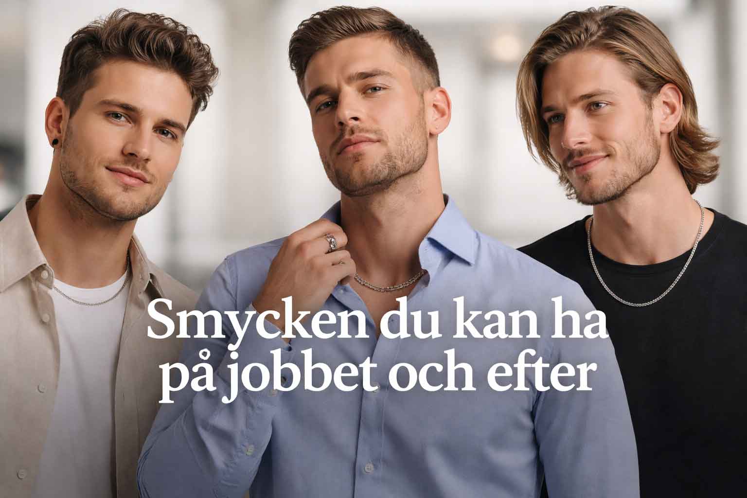 Smycken du kan ha på jobbet och efter