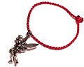 Rött armband. Längd cirka 16-17 cm.