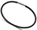 Sött armband i läder. Längd cirka 22 cm. Magnetlås.