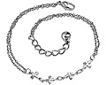 Armband. Längd cirka 21 till 23.5 cm.