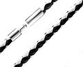 4 mm tjockt halsband till hänge.