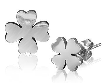 Fyrklöver-örhängen