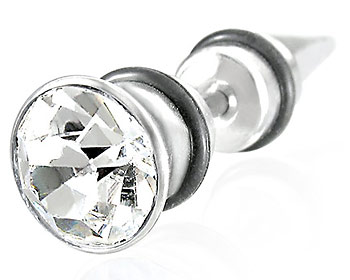 Piercingsmycke i 316L stål. Tjocklek ca 1,2 mm. Längd ca 5 mm.