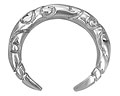 Piercingsmycke i 316L, kirurgiskt stål. Tjocklek ca 1,4-3 mm. Diameter ca 15 mm.