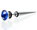 Fake piercing i kirurgiskt stål. Mått 1.2x5 mm. Totallängd cirka 40 mm.