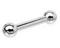 Grov piercingstav 3 mm i tjocklek cirka.