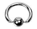 Piercingring BCR. Kulstorlek 8 mm.