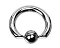 Piercing BCR. Kulstorlek 6 mm.